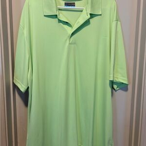 PGA Tour Men's Light Green Polo Shirt